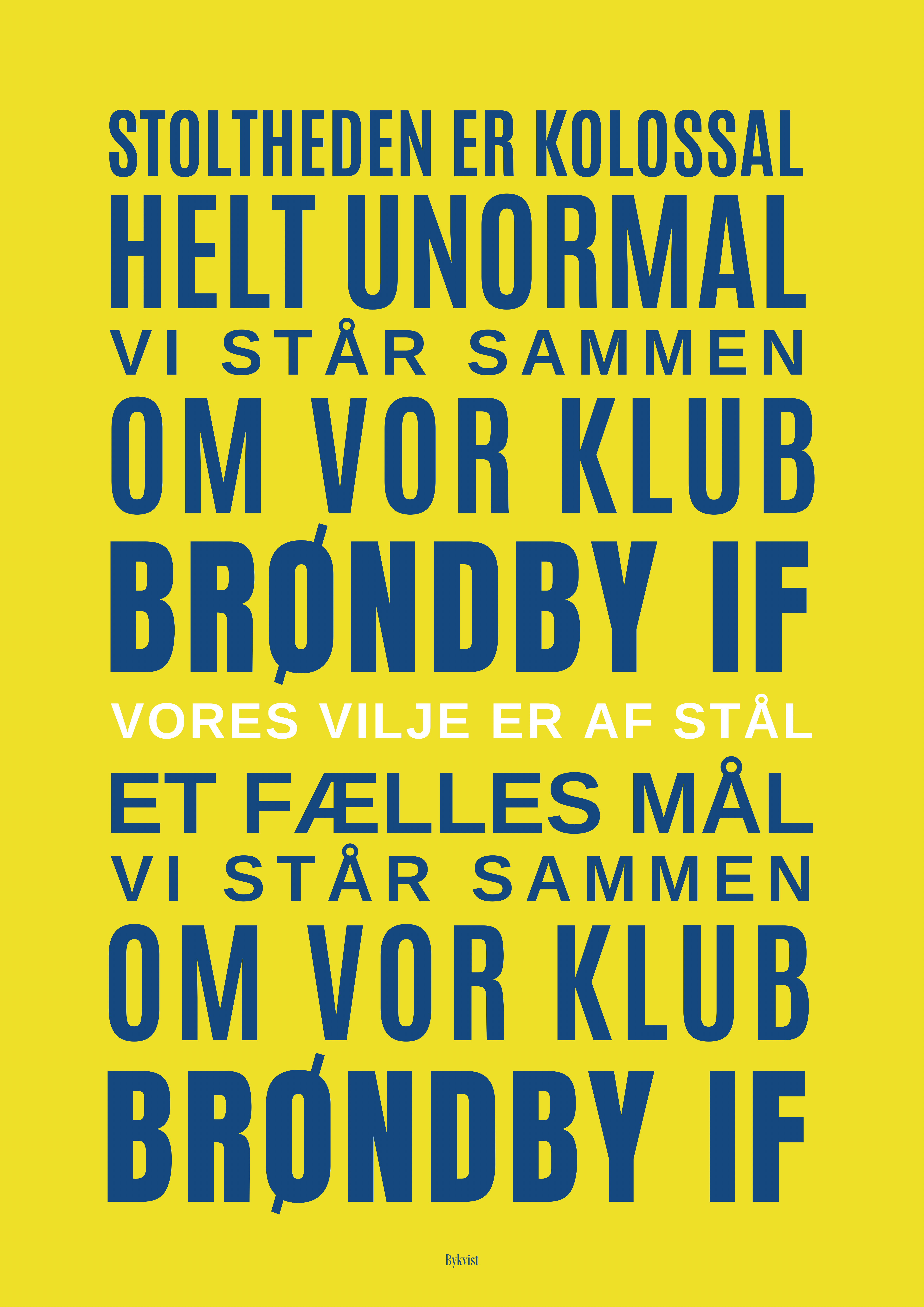 Brøndby plakat