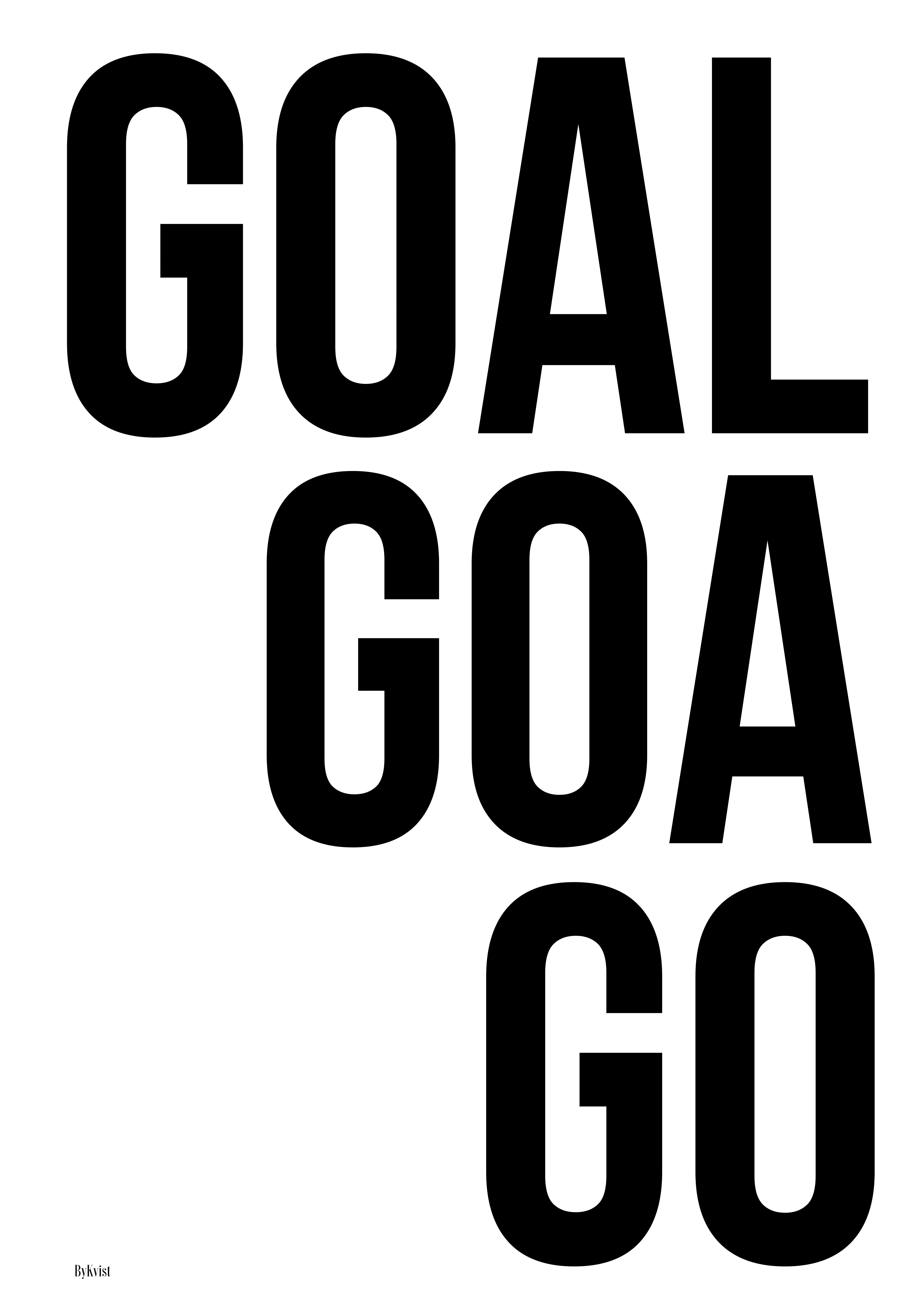 Goal plakat