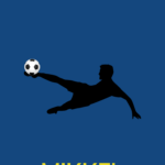 personlig fodbold plakat