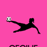 Personlig fodbold plakat