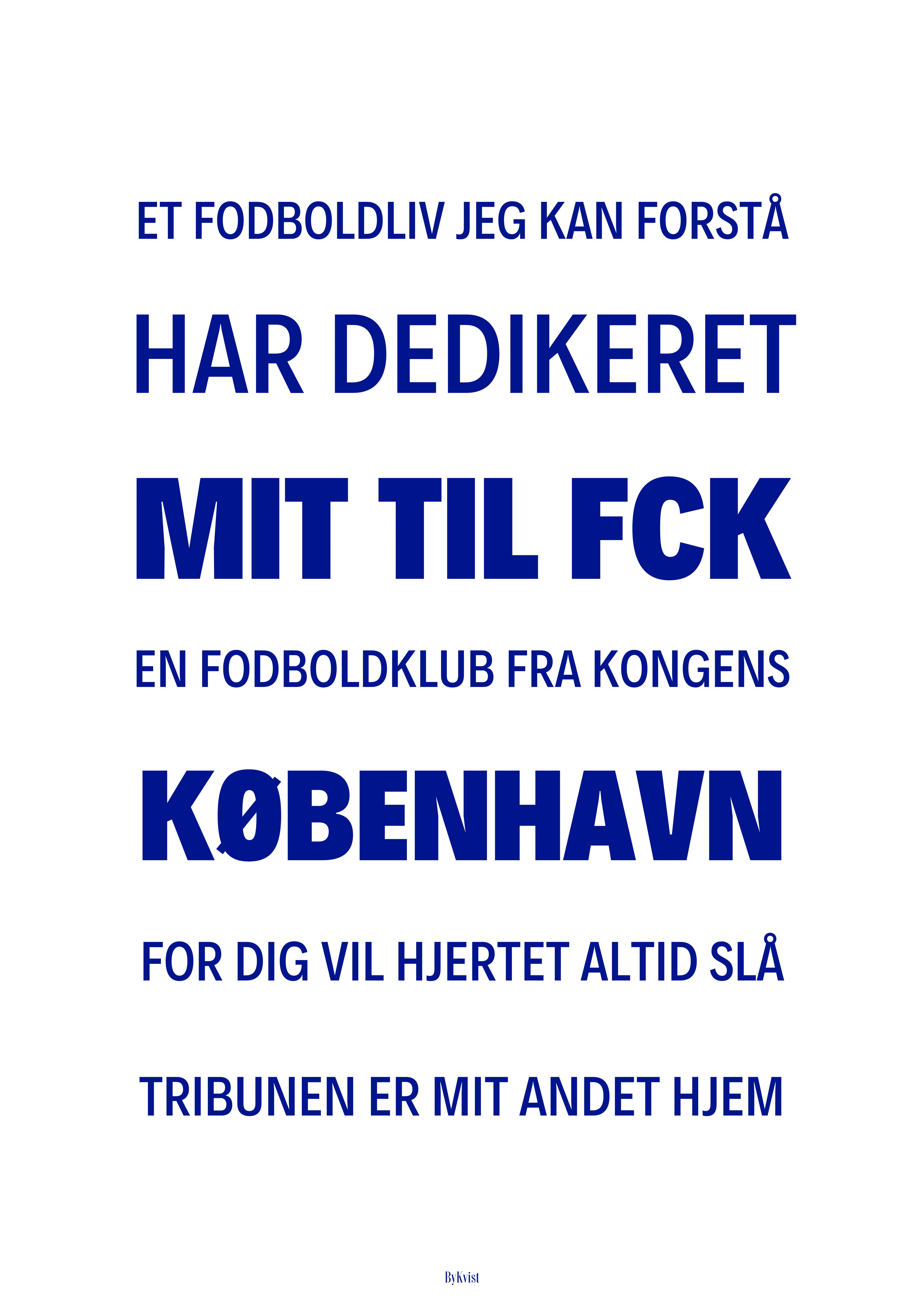 FCK plakat