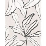 Blomster plakat i lyse farver