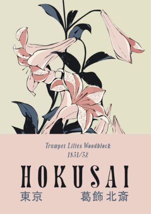 Hokusai plakat