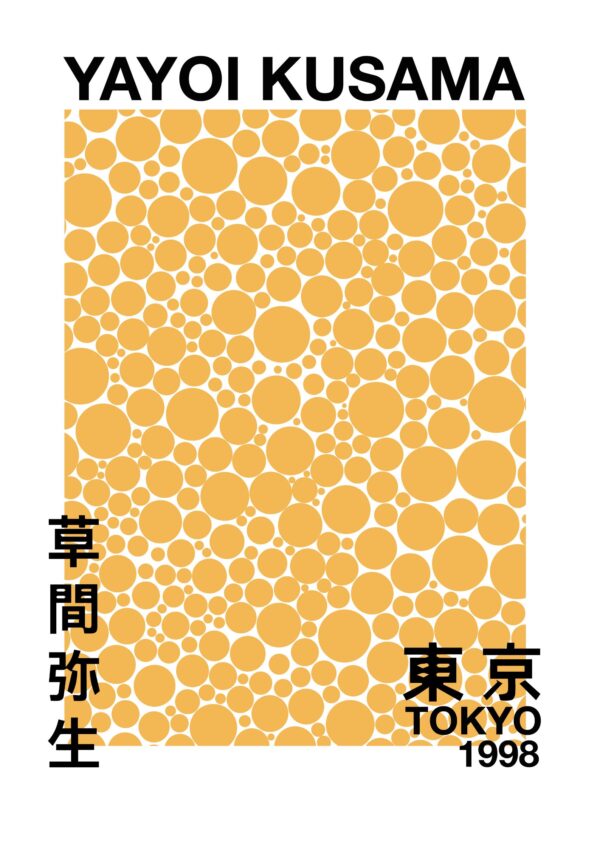 Yayoi Kusama plakat