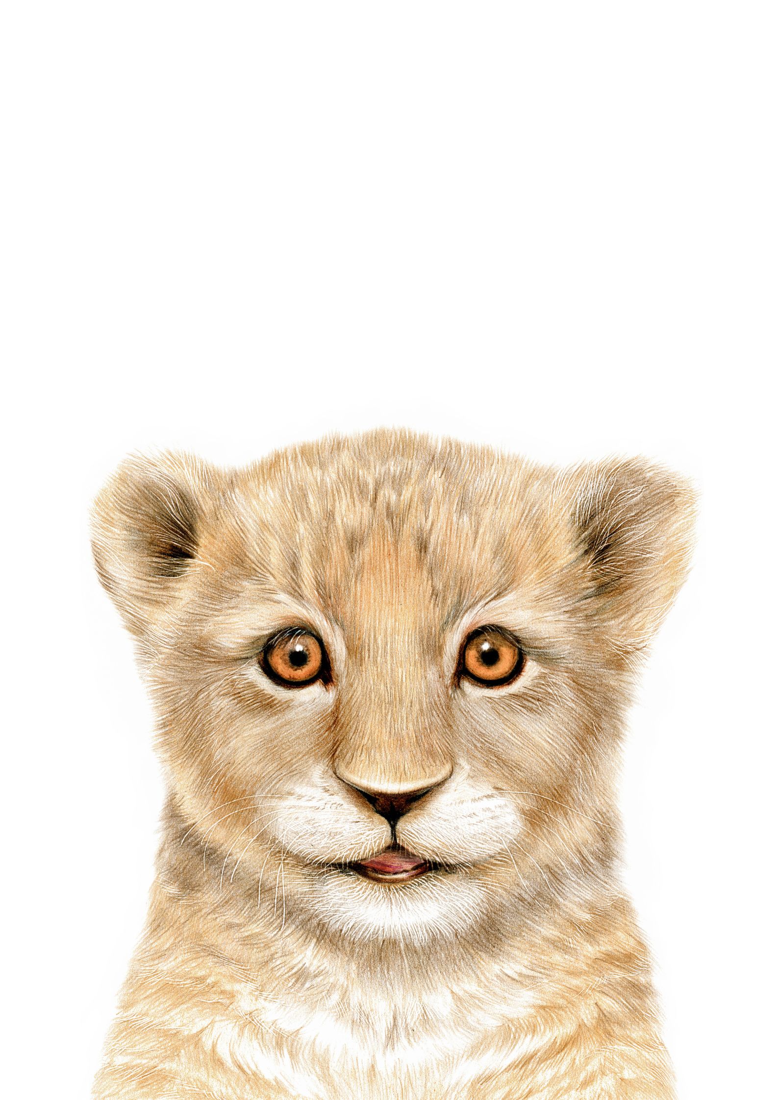 Design uden navn - 2022-10-31T230659.129 Løveunge plakat