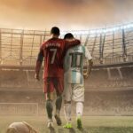 Ronaldo og Messi plakat