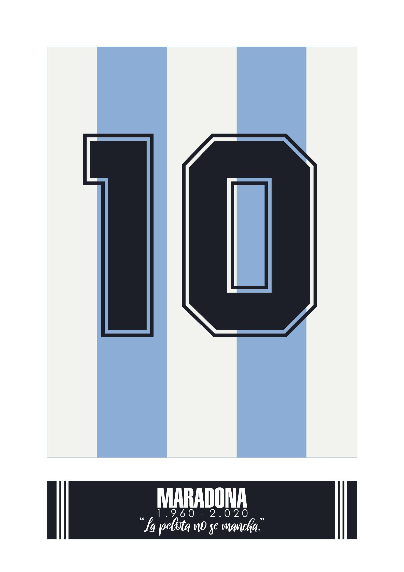 Diego Maradona Plakat