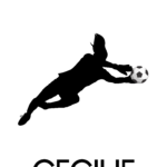 personlig fodbold plakat