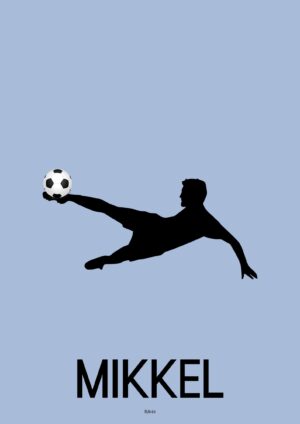 Fodbold plakat