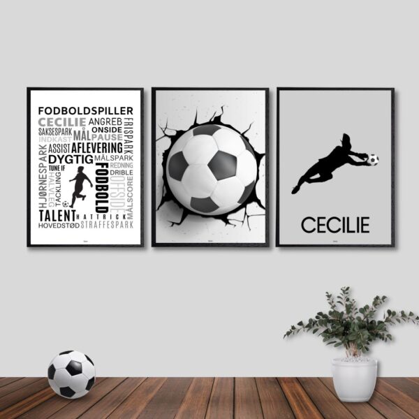Fodbold plakater