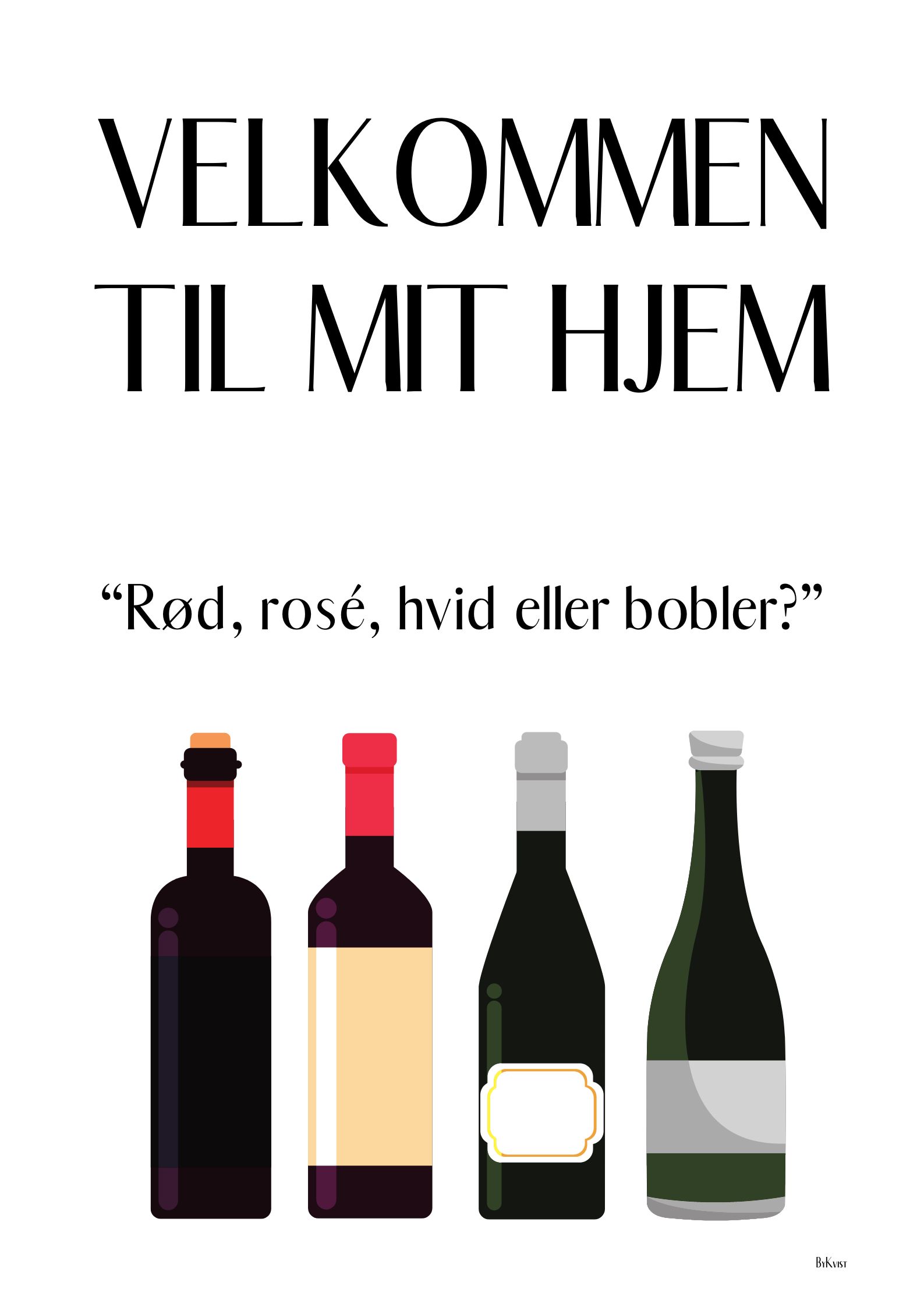Kopi af Kopi af Kopi af Poster – design uden navn Rød rose hvid eller bobler plakat