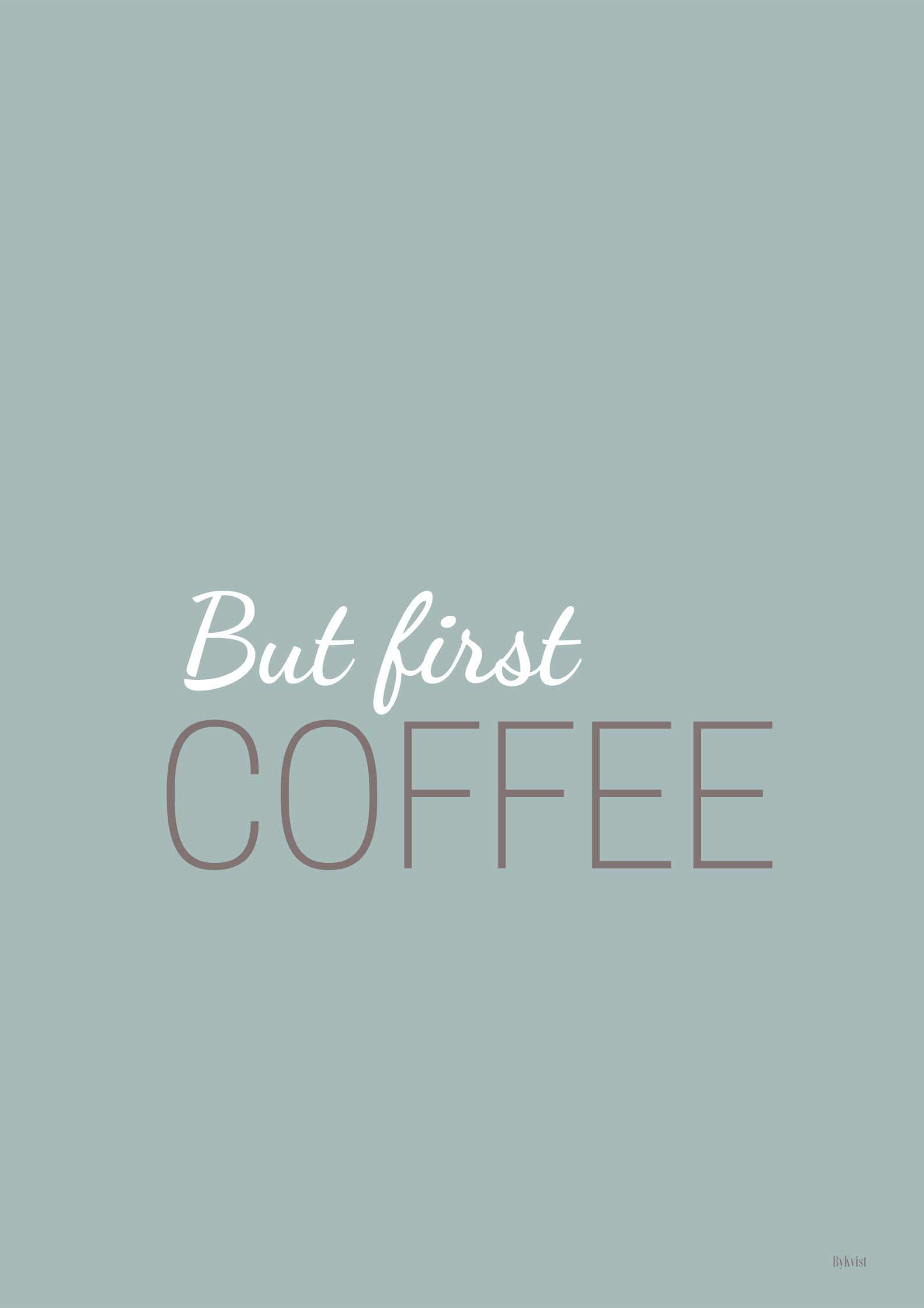 Kopi af Søg – Canva Kaffe plakat