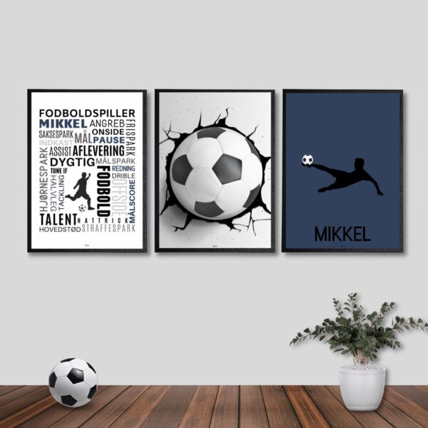 Fodbold plakater