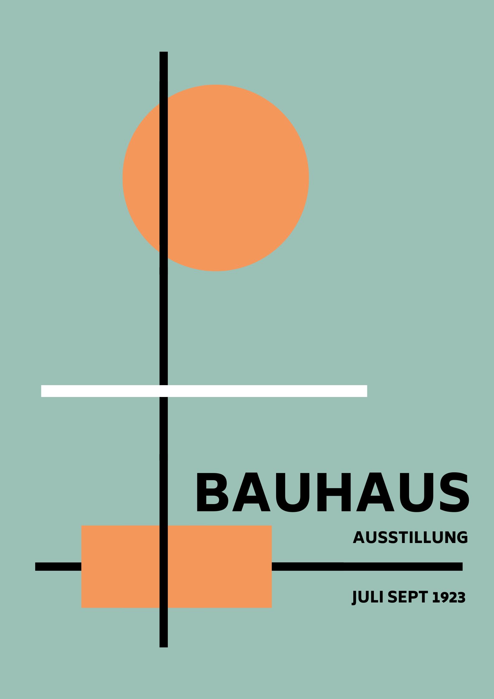 Bauhaus plakat