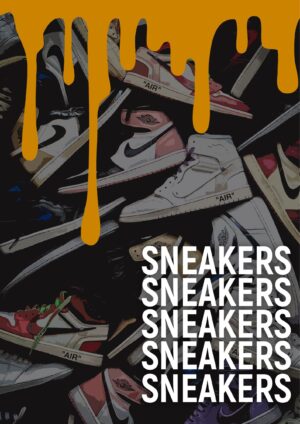 Sneakers plakat