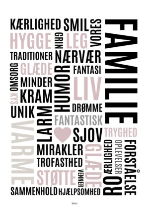 Familieplakat