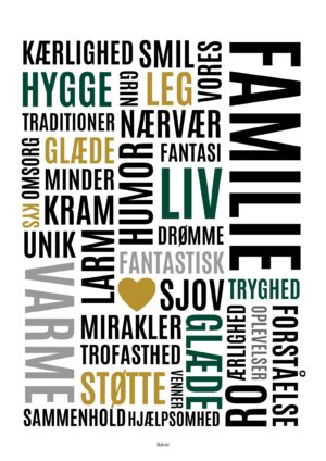 Familieplakat