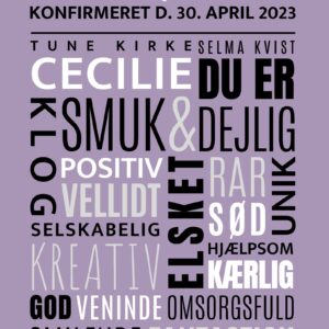 Konfirmandplakat