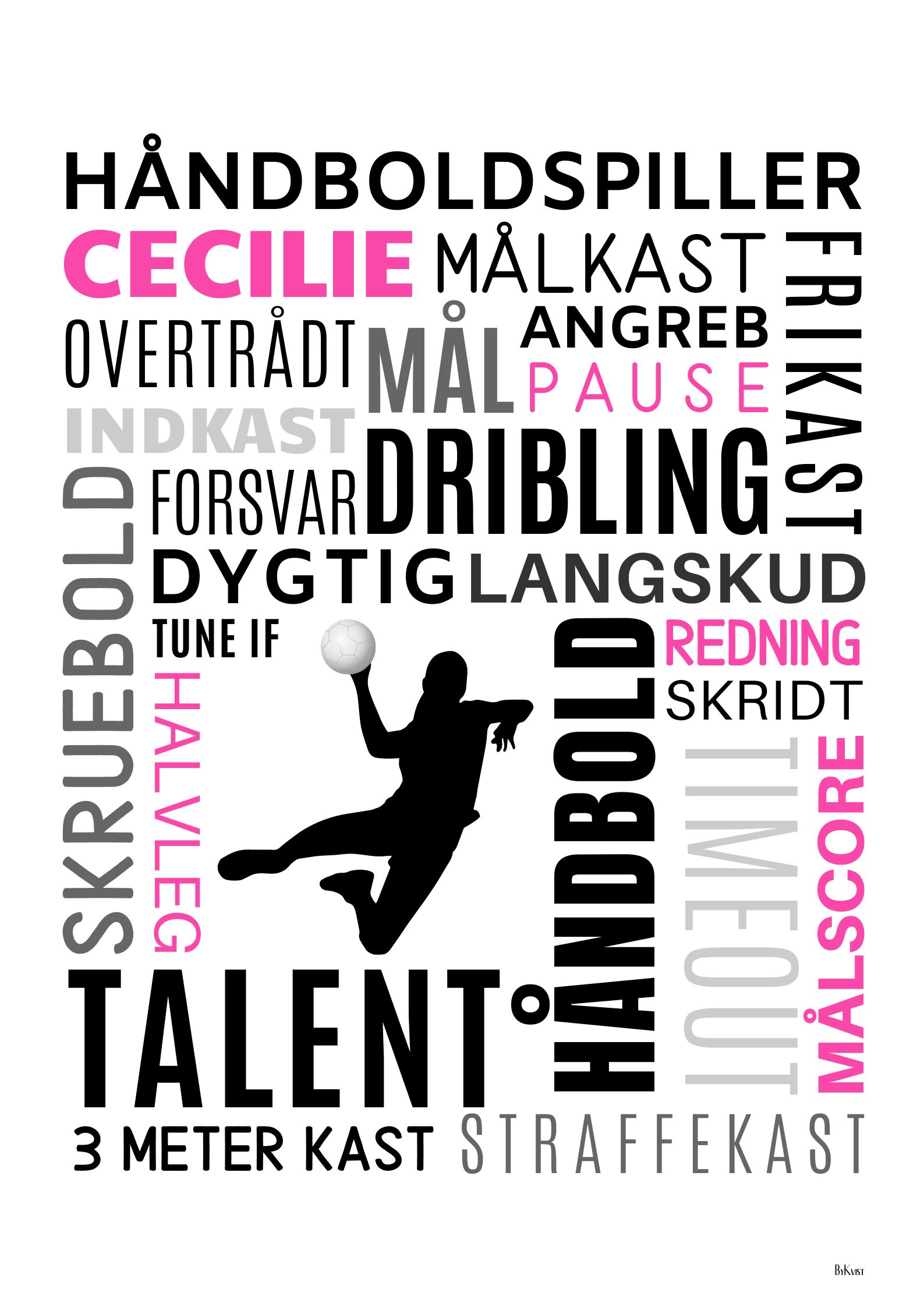 Håndboldplakat