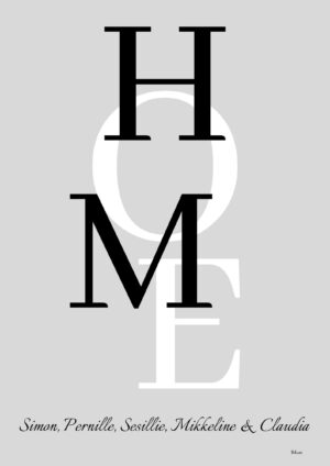 Familieplakat