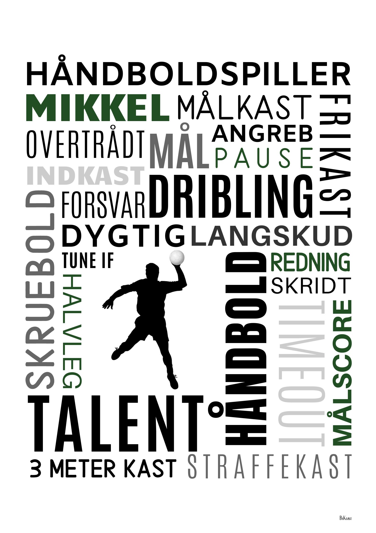 Håndboldplakat