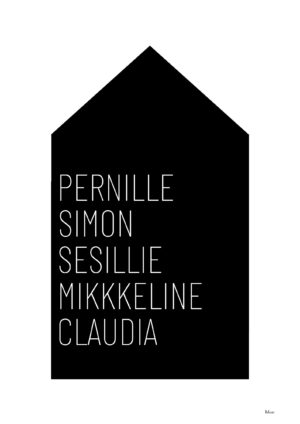 Familieplakat