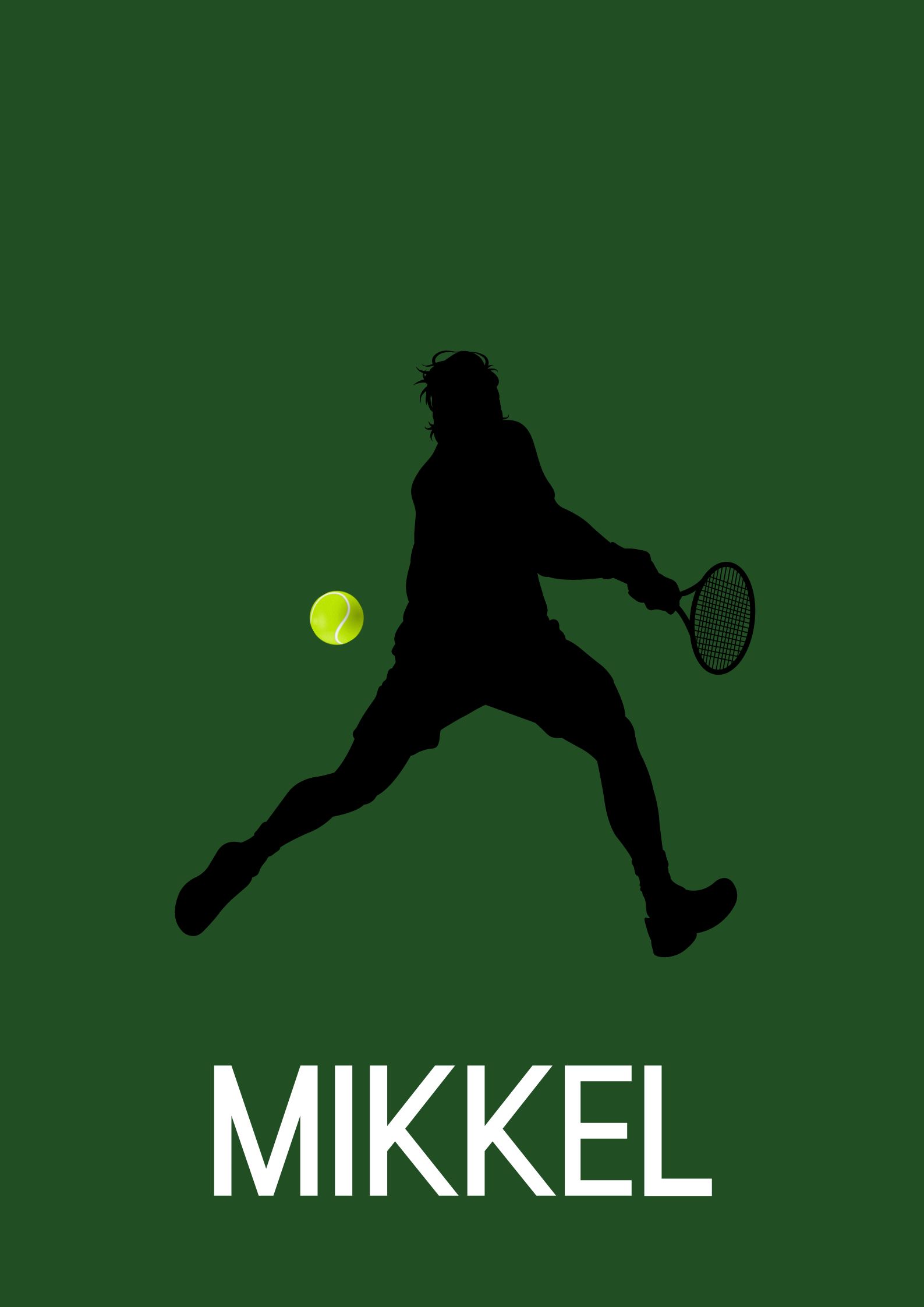 Tennisplakat