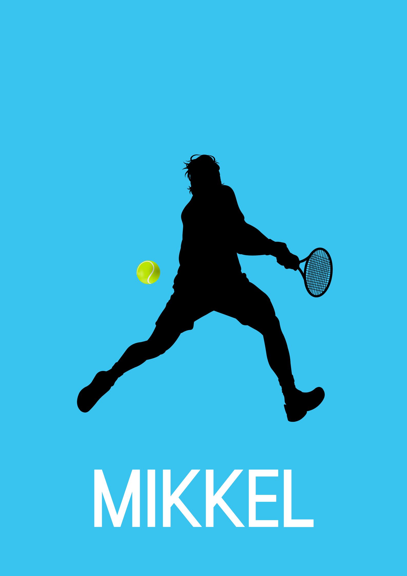 Tennisplakat