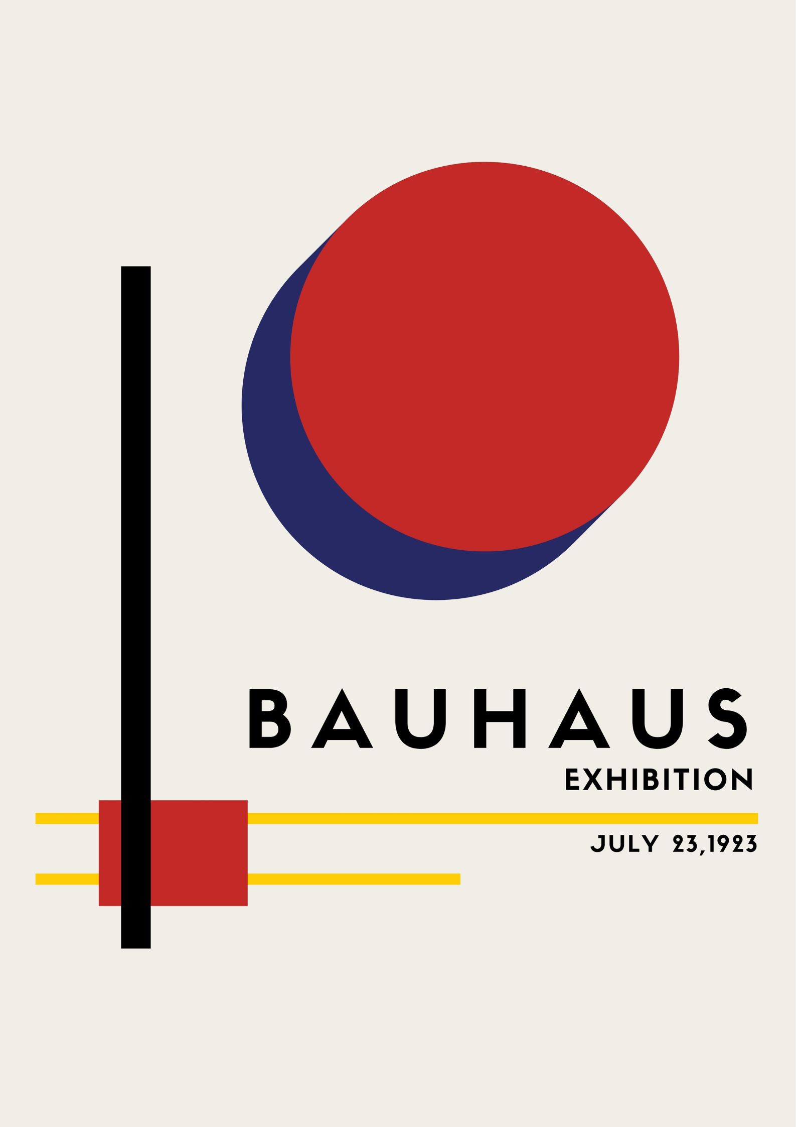 Bauhaus plakat