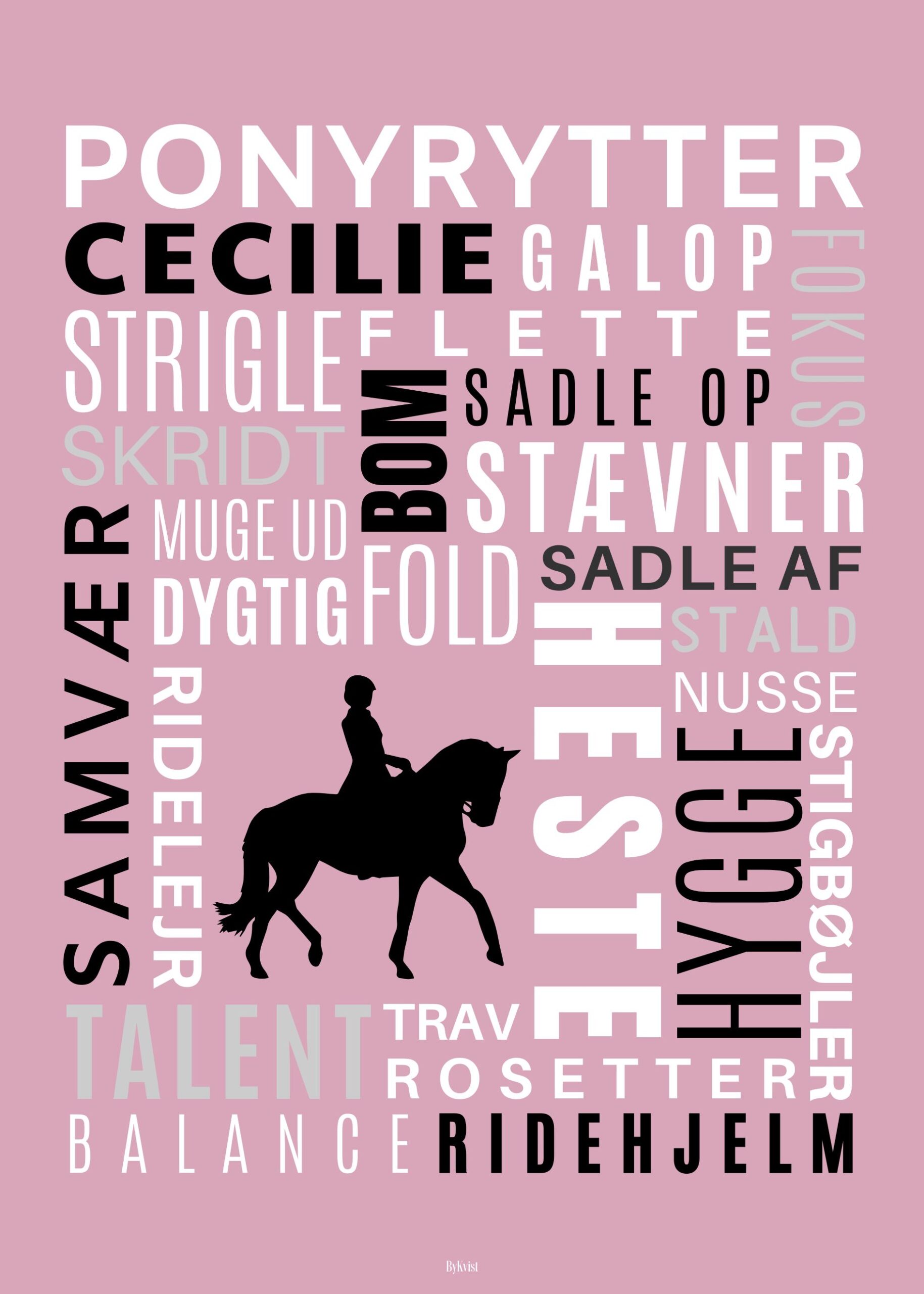 hest 6 Hesteplakat