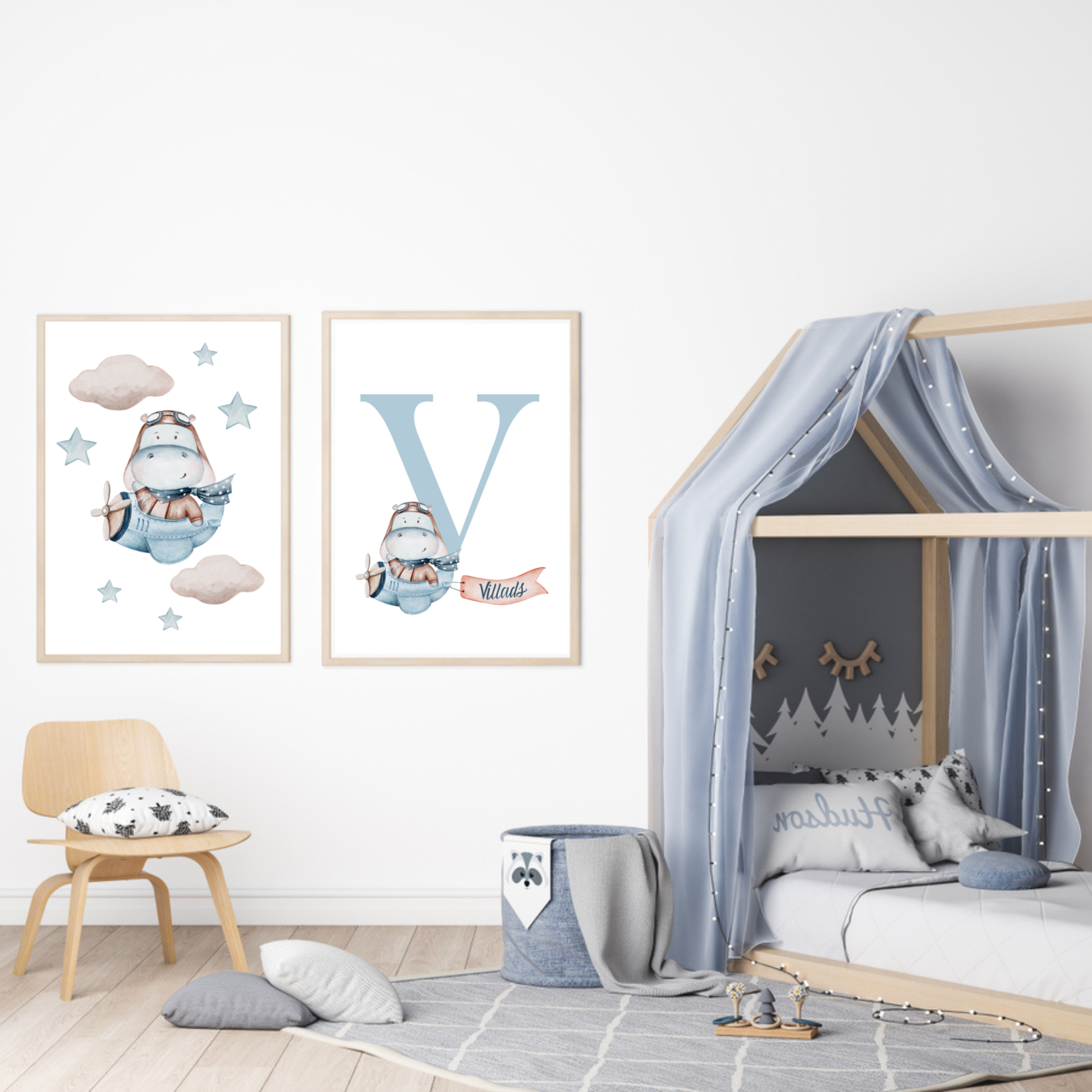 Personlige børneplakater