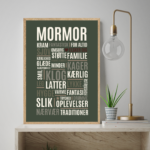 Mormor plakat