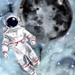 Astronaut plakat
