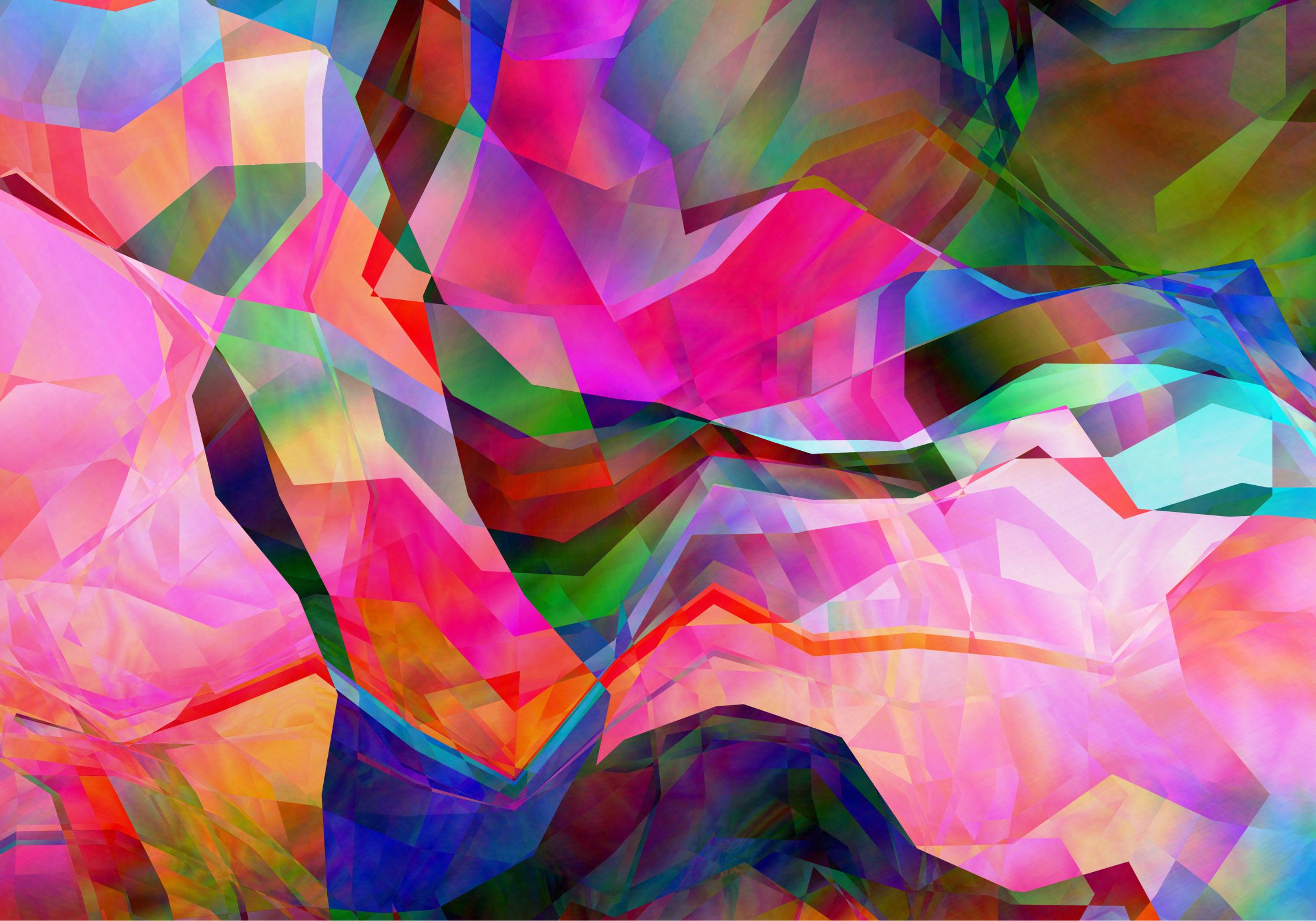 Canva 9 Abstrakt plakat