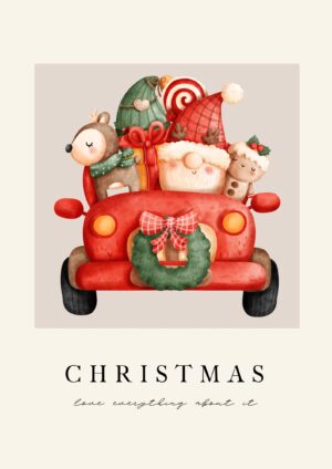 Merry Christmas Plakat