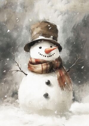 Snowman Plakat