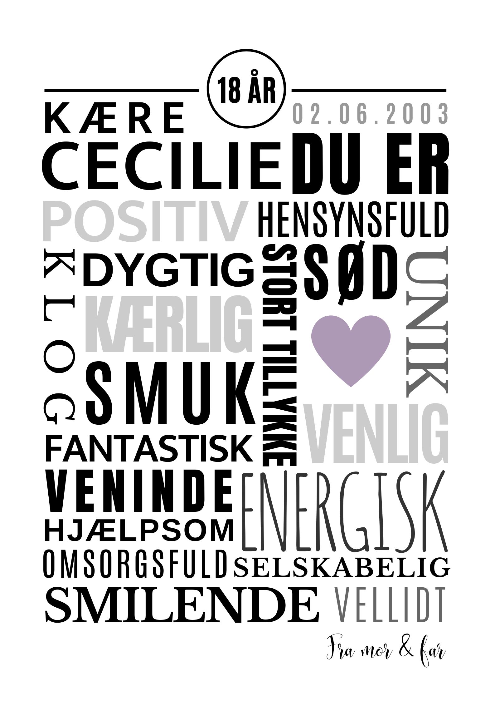 Fødselsdagsplakat