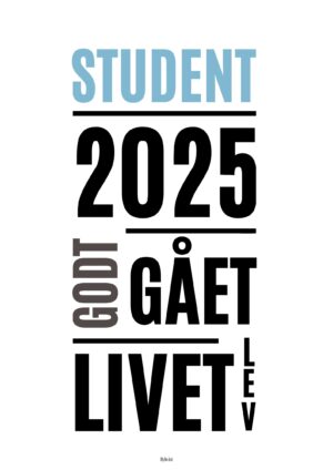 Godt gået/HF plakat