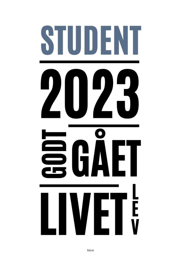 Studenter plakat