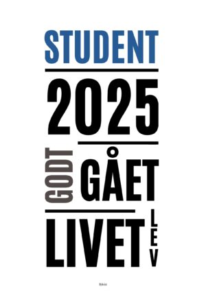 Godt gået/HHX plakat