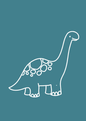Dinosaur plakat