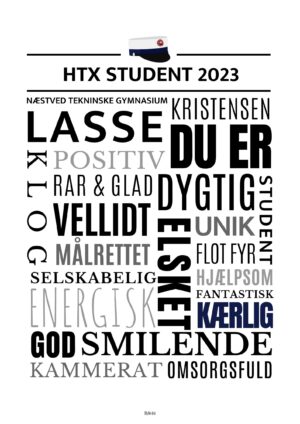 Studenter plakat HTX