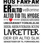 Hos farfar plakat