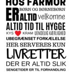 Farmor plakat
