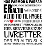 Hos Farmor og farfar plakat