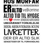 Morfar plakat