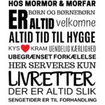 Hos mormor og morfar