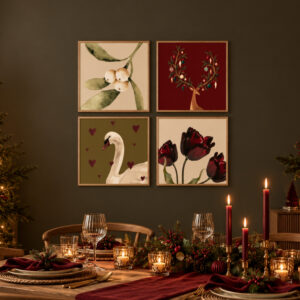 Plakatsæt COZY CHRISTMAS