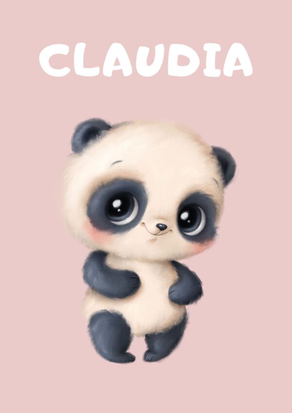 plakat med navn