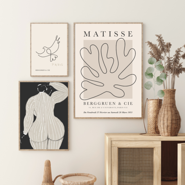 Matisse billedvæg